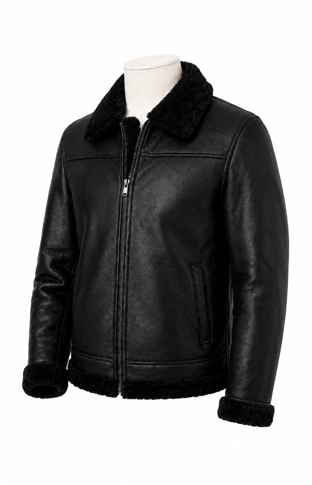 Chaqueta en Cuero Ovejera Premium – Interior en Algodón Peruano